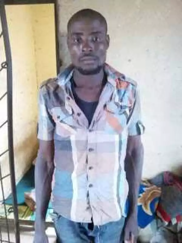 Photos: Soldiers Arrest Boko Haram Kingpin While Trying To Flee Sambisa Forest